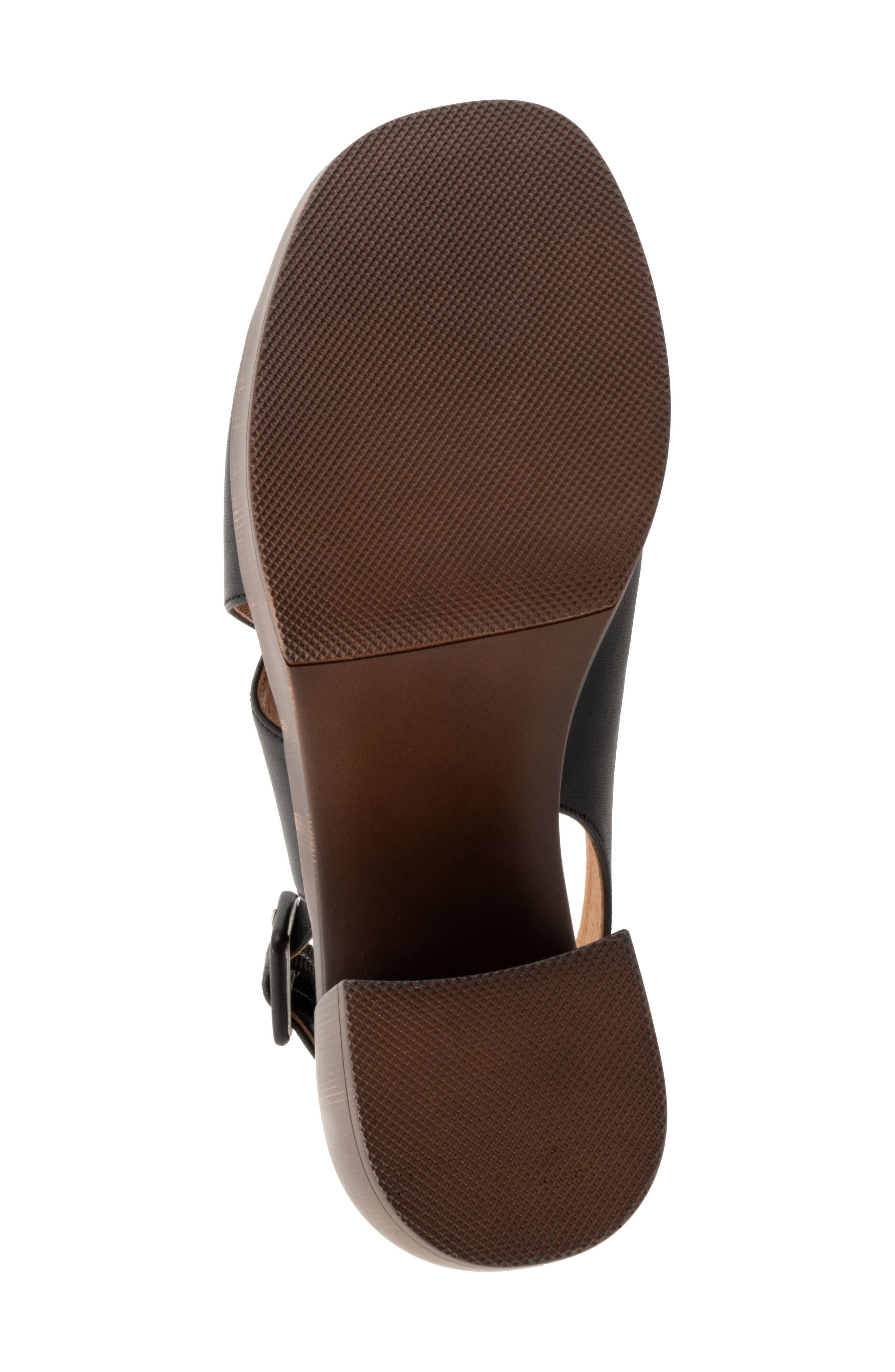 EOS FOOTWEAR Spicer Slingback Platform Sandal, Alternate, color, Black