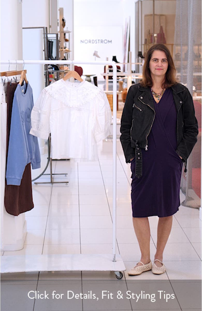 Ariel Oversized Collar Cotton Top, sales video thumbnail