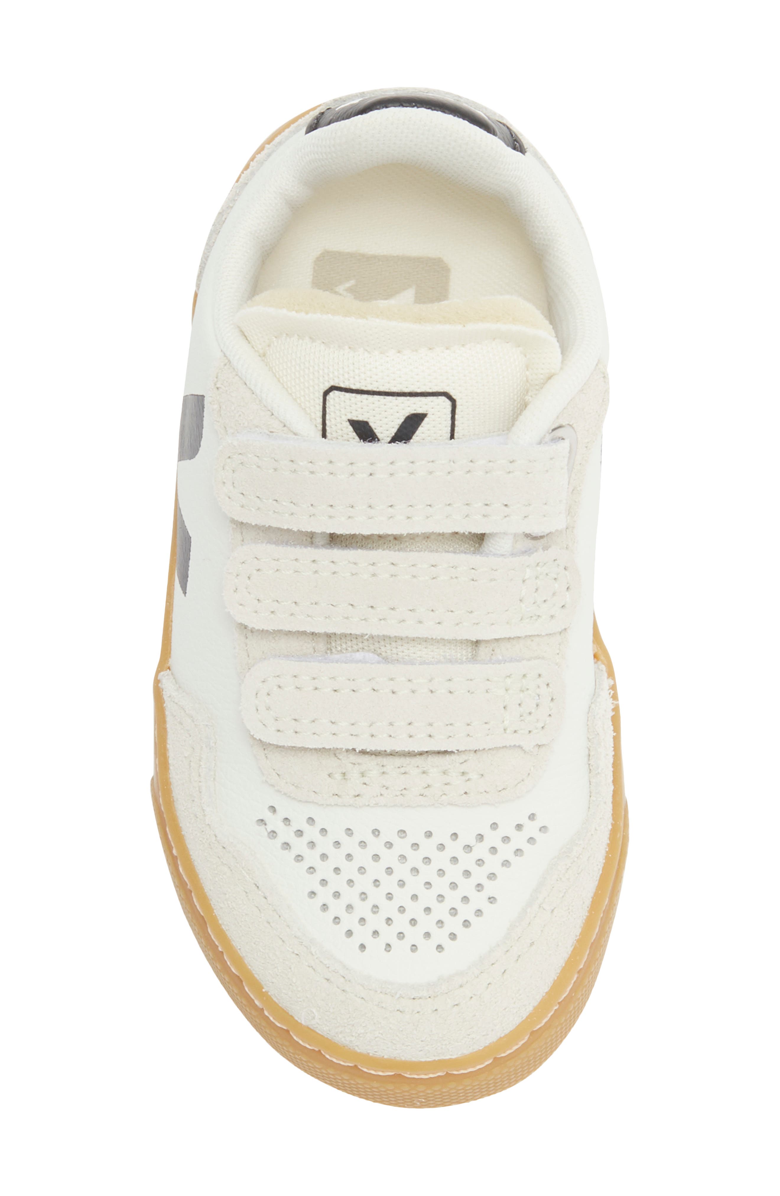 Veja Kids' V-90 O.T. Sneaker, Alternate, color, White Black Natural