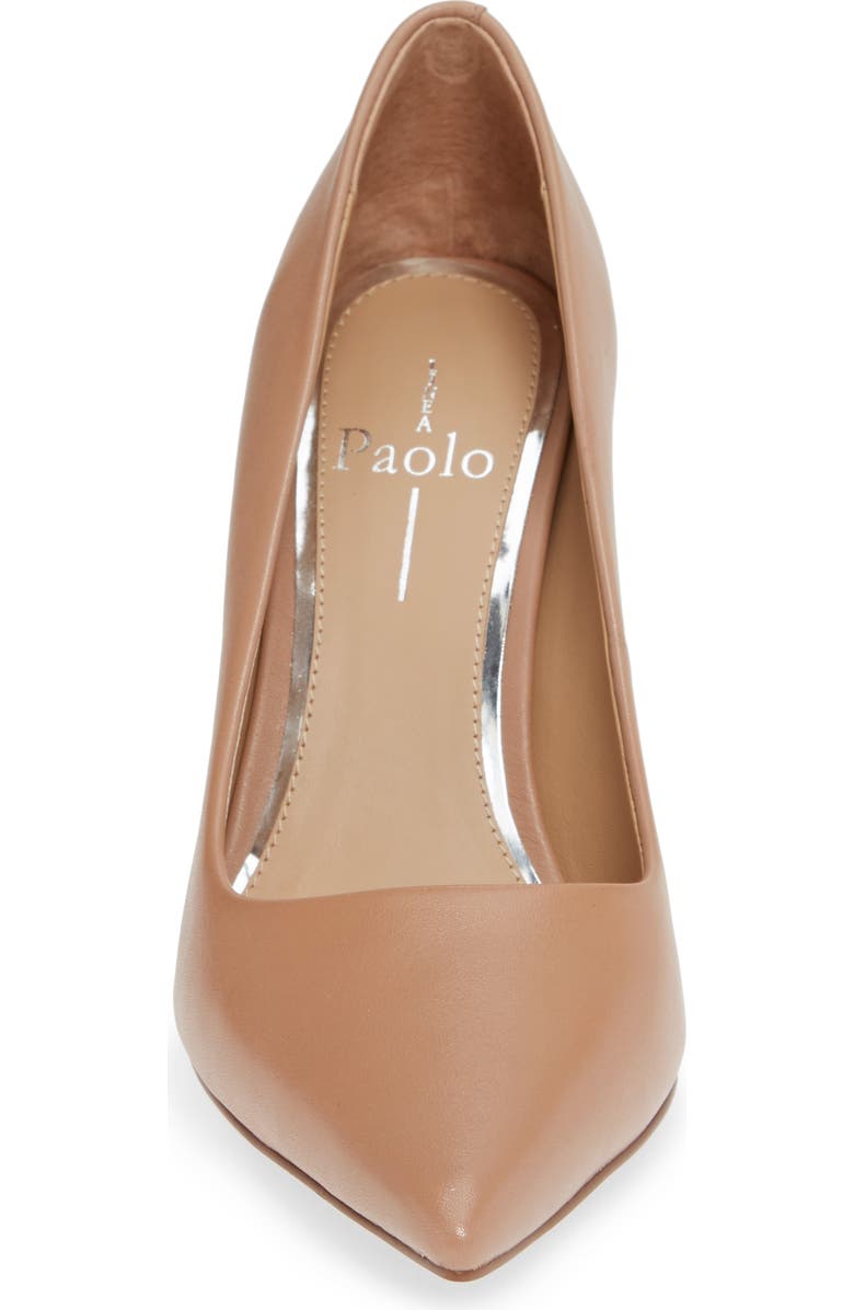 Linea Paolo Payton Pointy Toe Pump, Alternate, color, Desert Leather