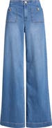 1822 Denim Bandless Wide Leg Sailor Jeans