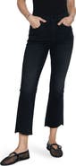 Pistola Lennon Raw Hem High Waist Crop Bootcut Jeans