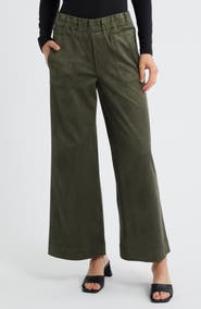 Wit & Wisdom Skyrise Patch Pocket Wide Leg Pants