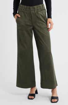 Wit & Wisdom Skyrise Patch Pocket Wide Leg Pants
