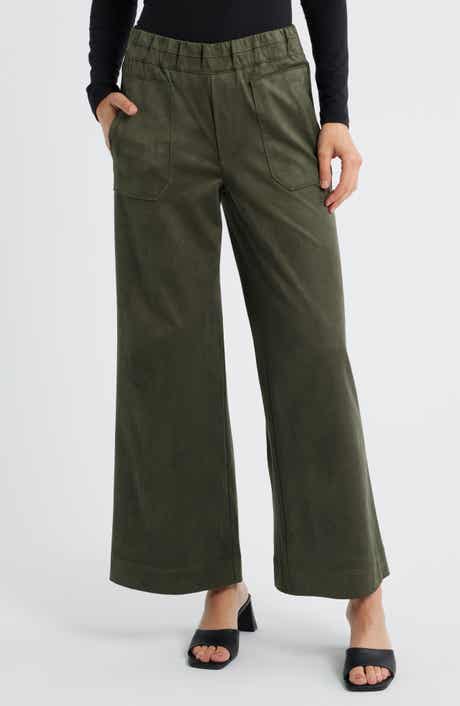 Wit & Wisdom Skyrise Patch Pocket Wide Leg Pants