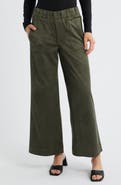 Wit & Wisdom Skyrise Patch Pocket Wide Leg Pants