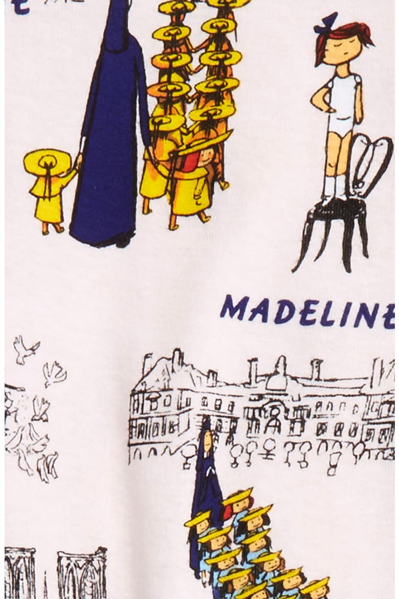 Madeline Fitted Two-Piece Pajamas & Book Set, Alternate, color, PINK