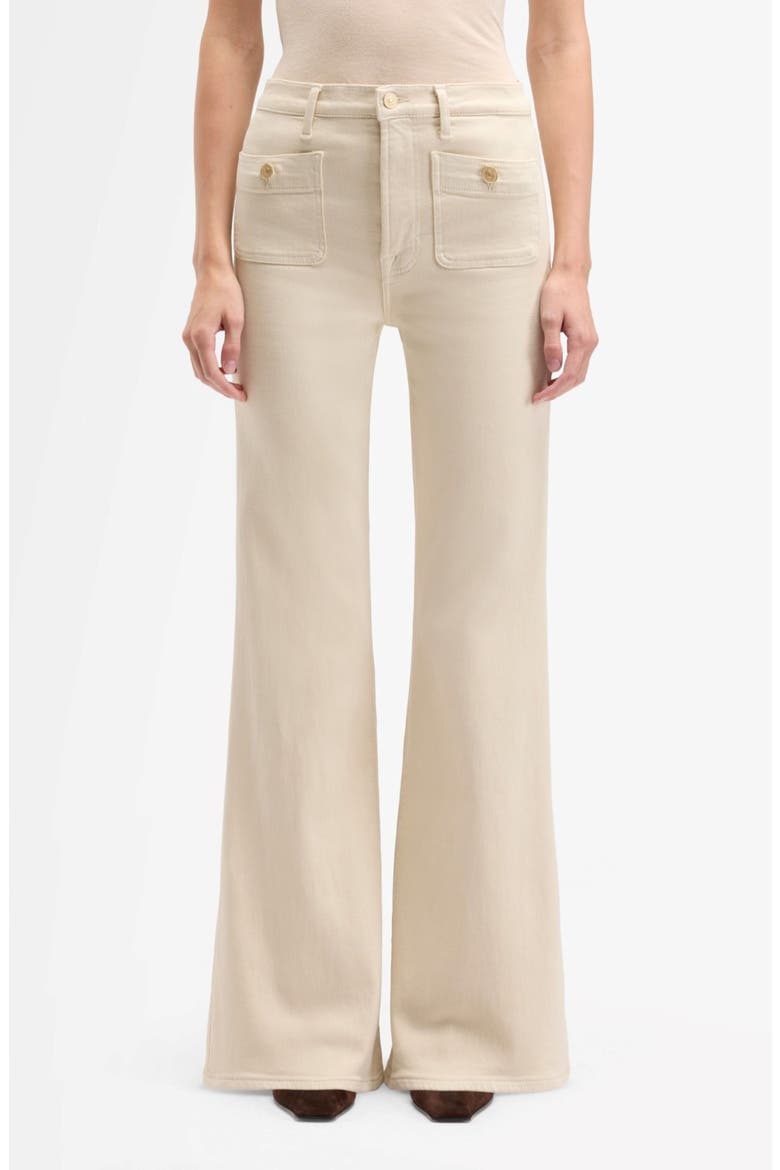 Modern Dojo Tailorless High Waist Flare Jeans, Main, color, COLORED LUXE VI