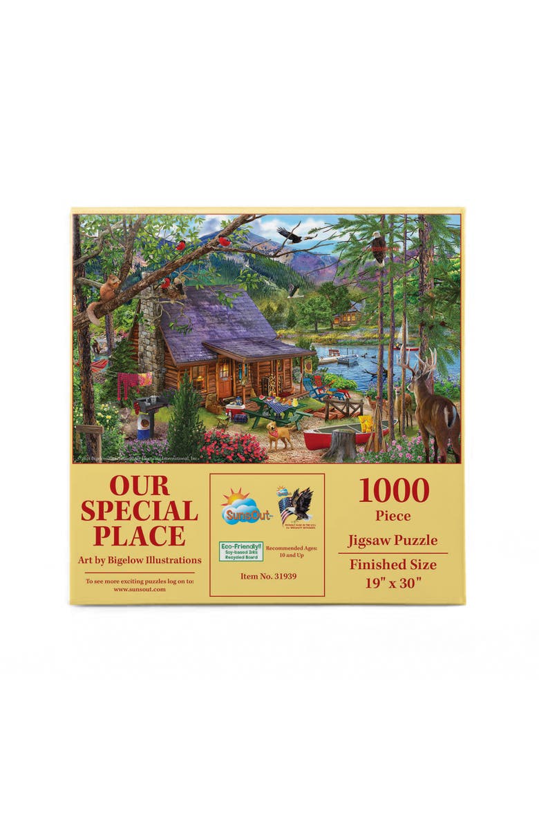 Sunsout Our Special Place 1000 piece Jigsaw Puzzle for Adults, Alternate, color, Multicolor