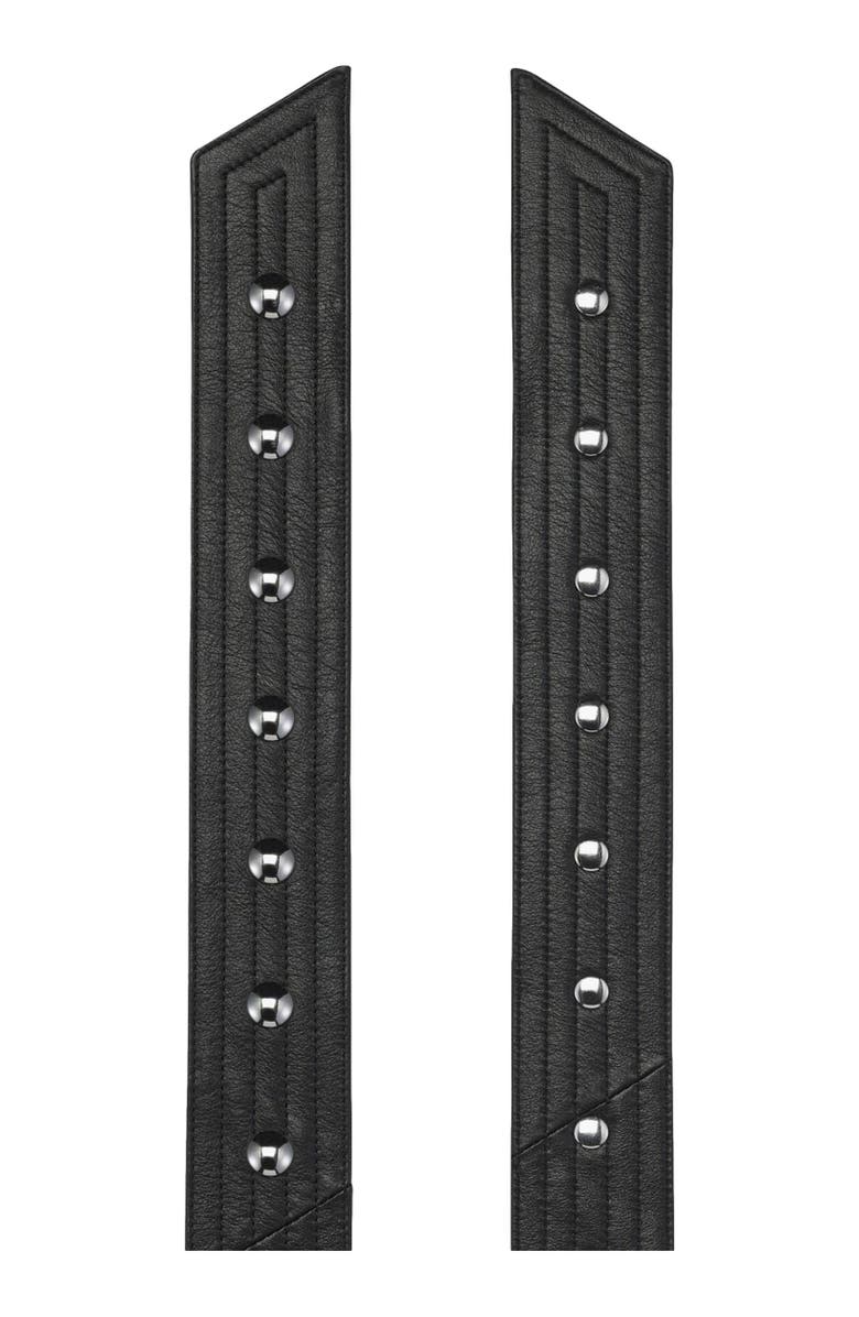MCM Aren 2" Belt in Galactic Gala Leather, Alternate, color, Black