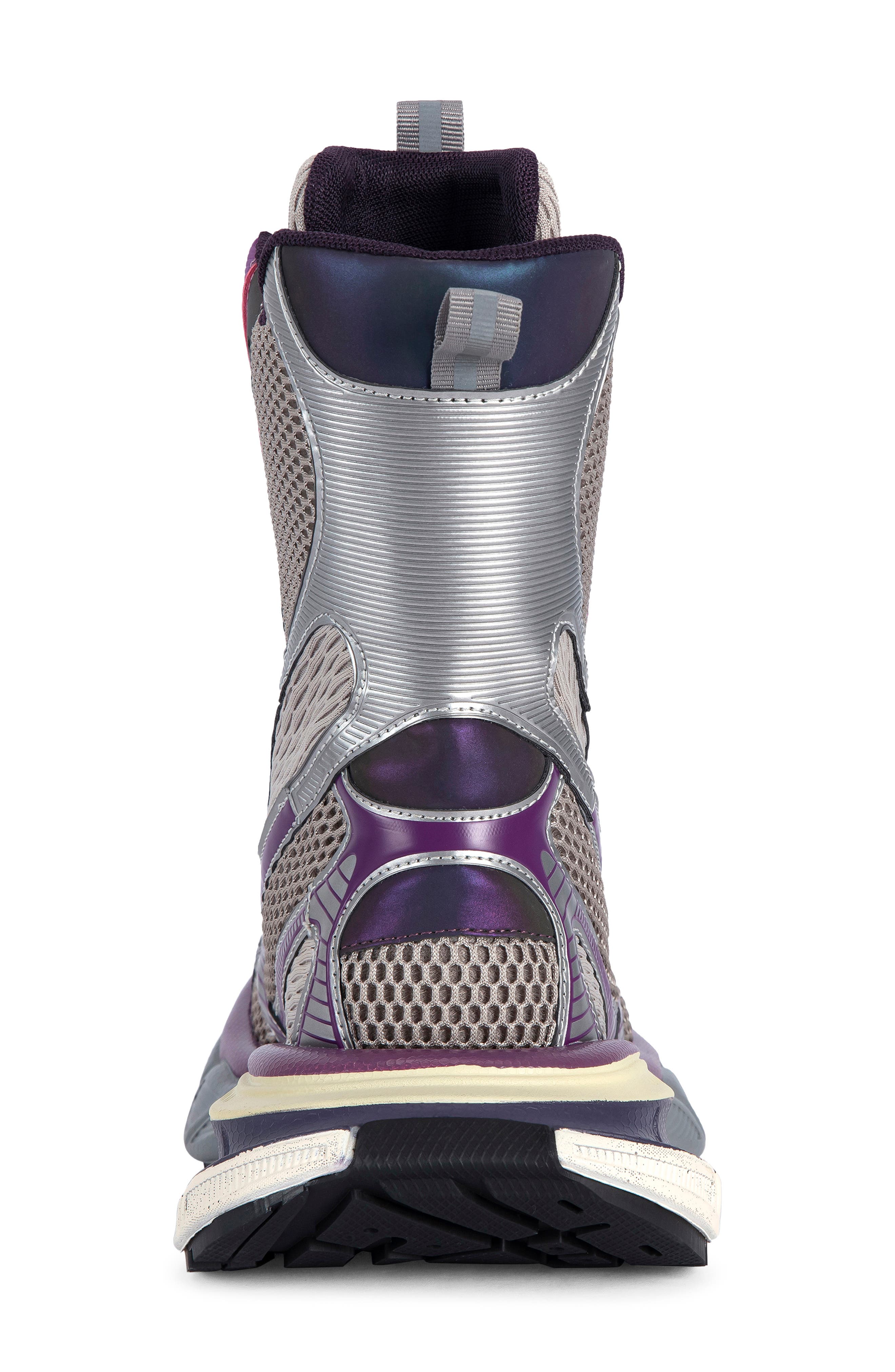 Yvonne High Top Sneaker, Alternate, color, PURPLE