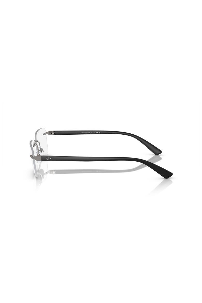 56mm Rectangle optical glasses, Alternate, color, Grey
