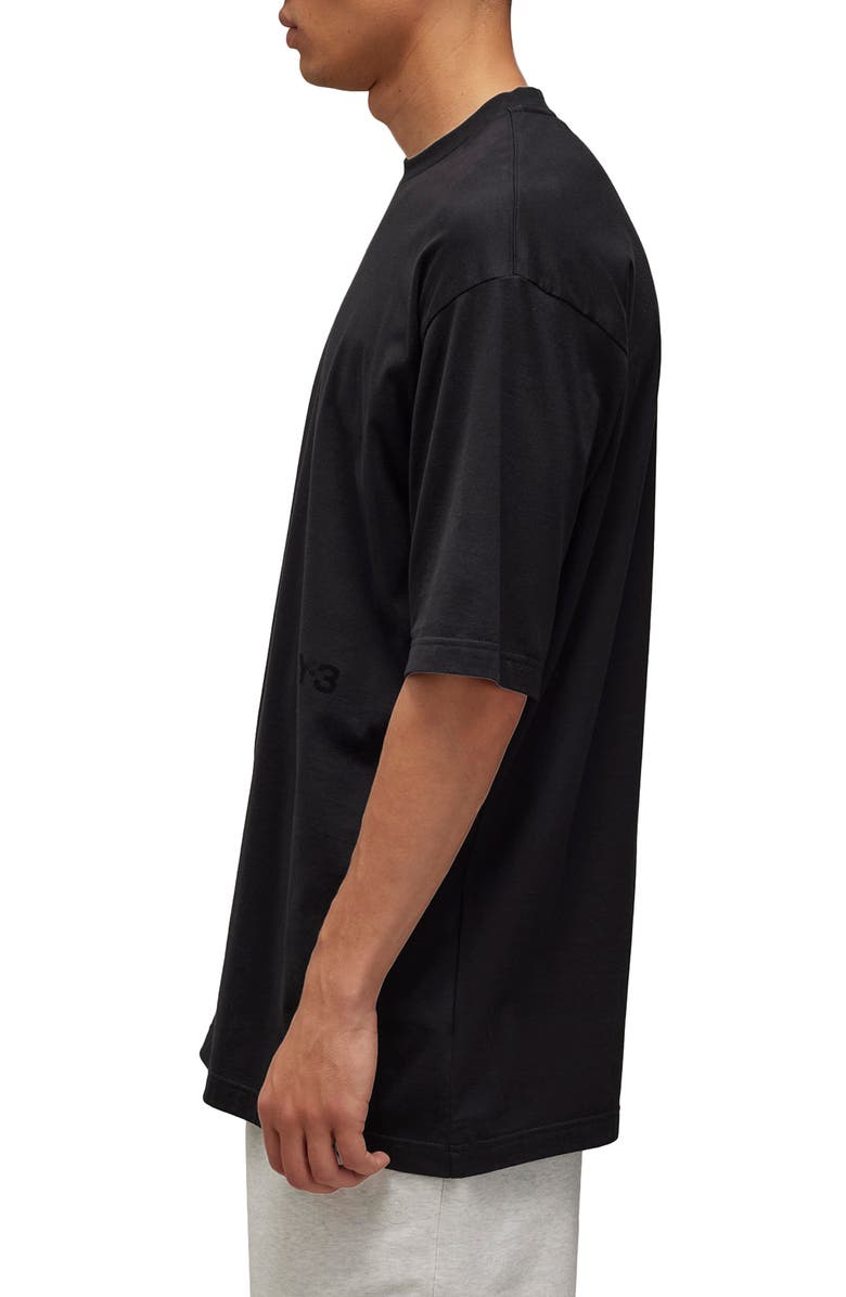 Y-3 Boxy Cotton Jersey T-Shirt, Alternate, color, 