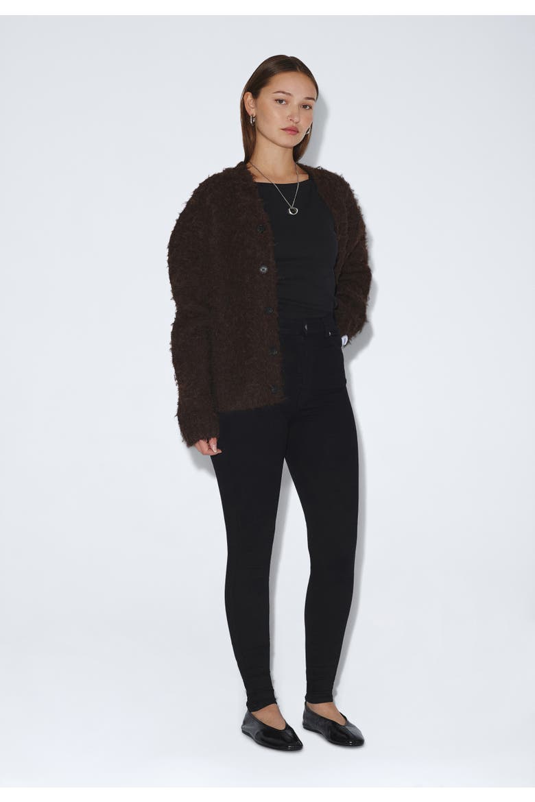 Moxy High Skinny Jeans, Alternate, color, Black