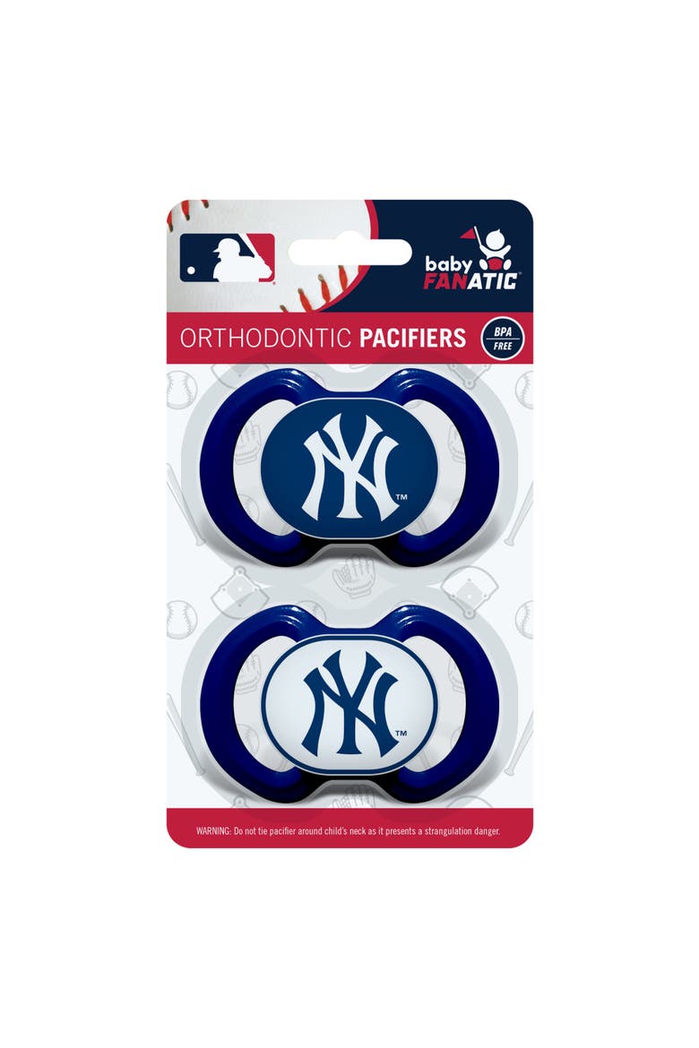 New York Yankees Pacifier 2-Pack, Alternate, color, Multicolor