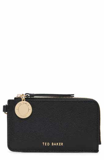 Lulu Leather Zip Card Case