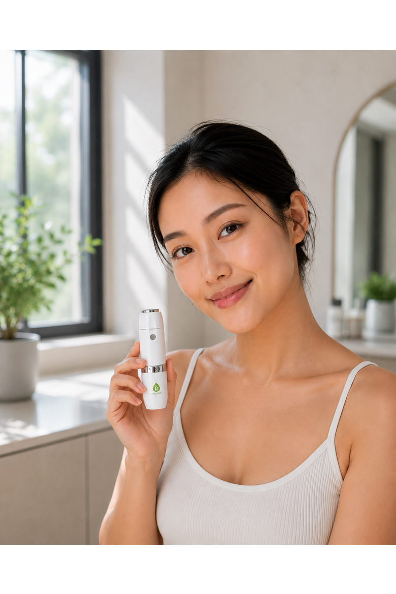 Painless Electric Shaver - The Claudine Collection, Alternate, color, White