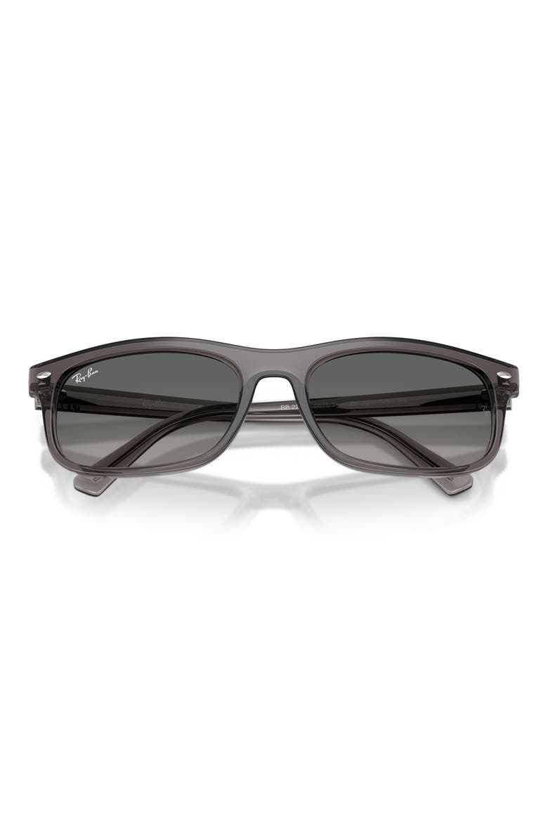 Rectangular Sunglasses, Alternate, color, OPAL LIGHT GREY / GREY