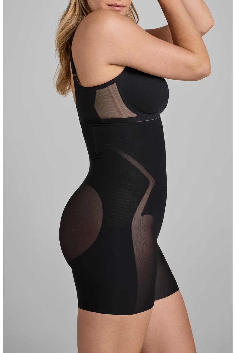 MeshSculpt High Waist Shaper Shorts, Alternate, color, VAMP