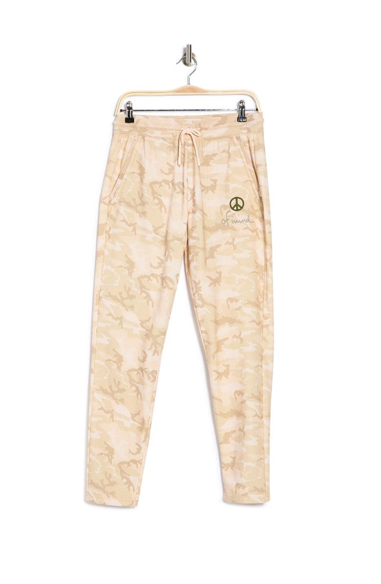 Nicole Miller Camo Print Joggers, Alternate, color,