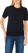 CeCe Crewneck Short Sleeve Sweater