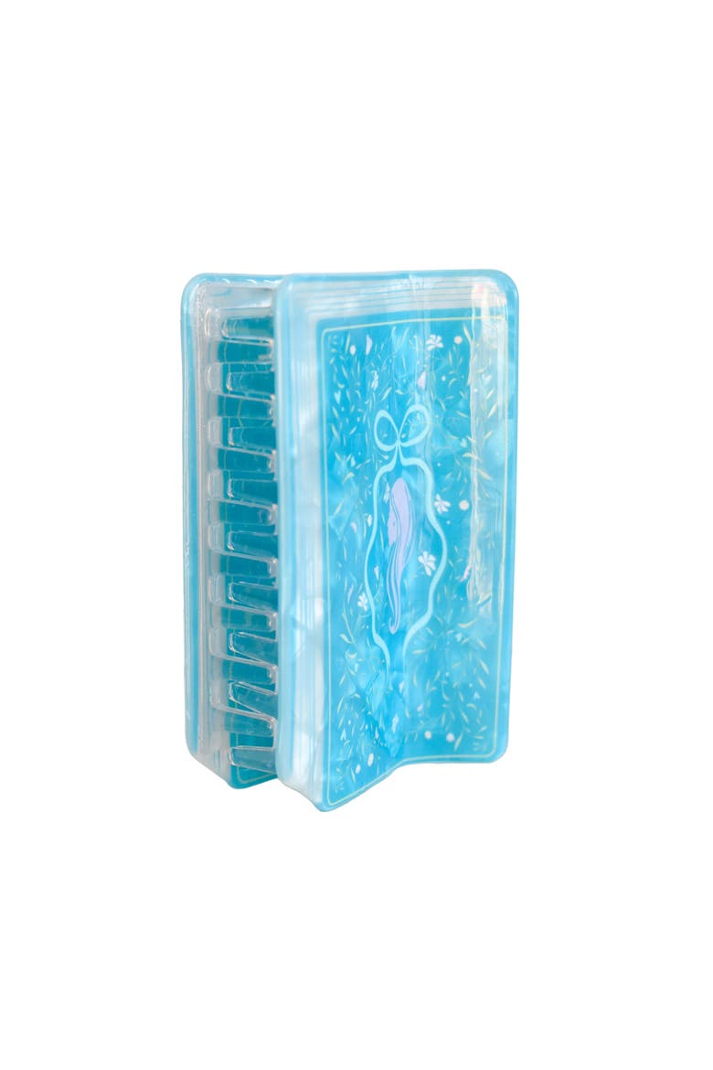 Book Club Themed Claw Clips, Alternate, color, Blue Portrait Book