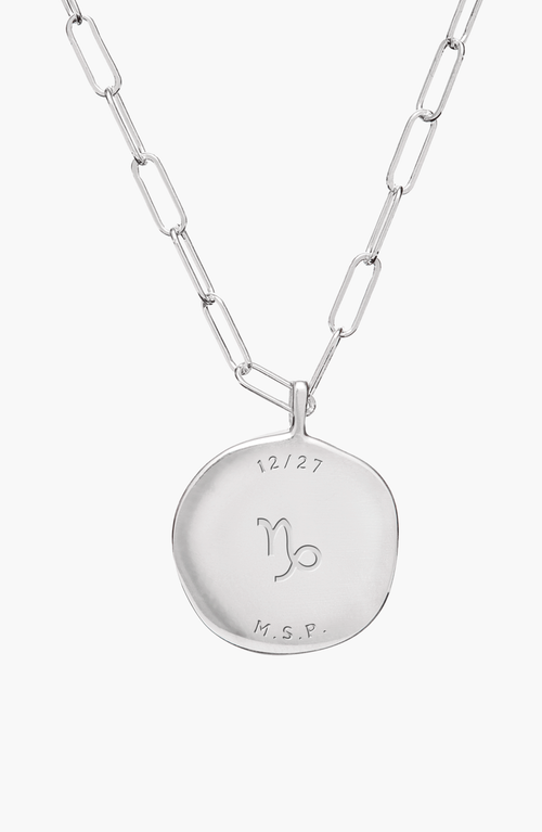 Birthdate Co. The June Birthdate Silver Pendant In June 4th - Silver