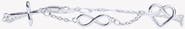 Rizen Jewelry Faith, Hope, Love Bracelet