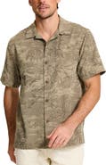Tommy Bahama Coastal Ease IslandZone® Palms Print Camp Shirt