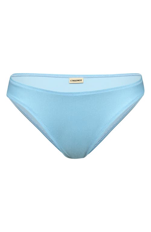 L Agence L'agence Nicole Shimmer Classic Bikini Bottom