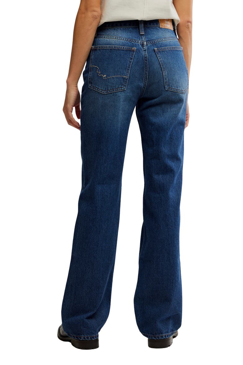 Holly Ripped Bootcut Jeans, Alternate, color, THAMES