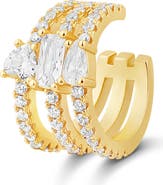 SHYMI Cubic Zirconia Ear Cuff