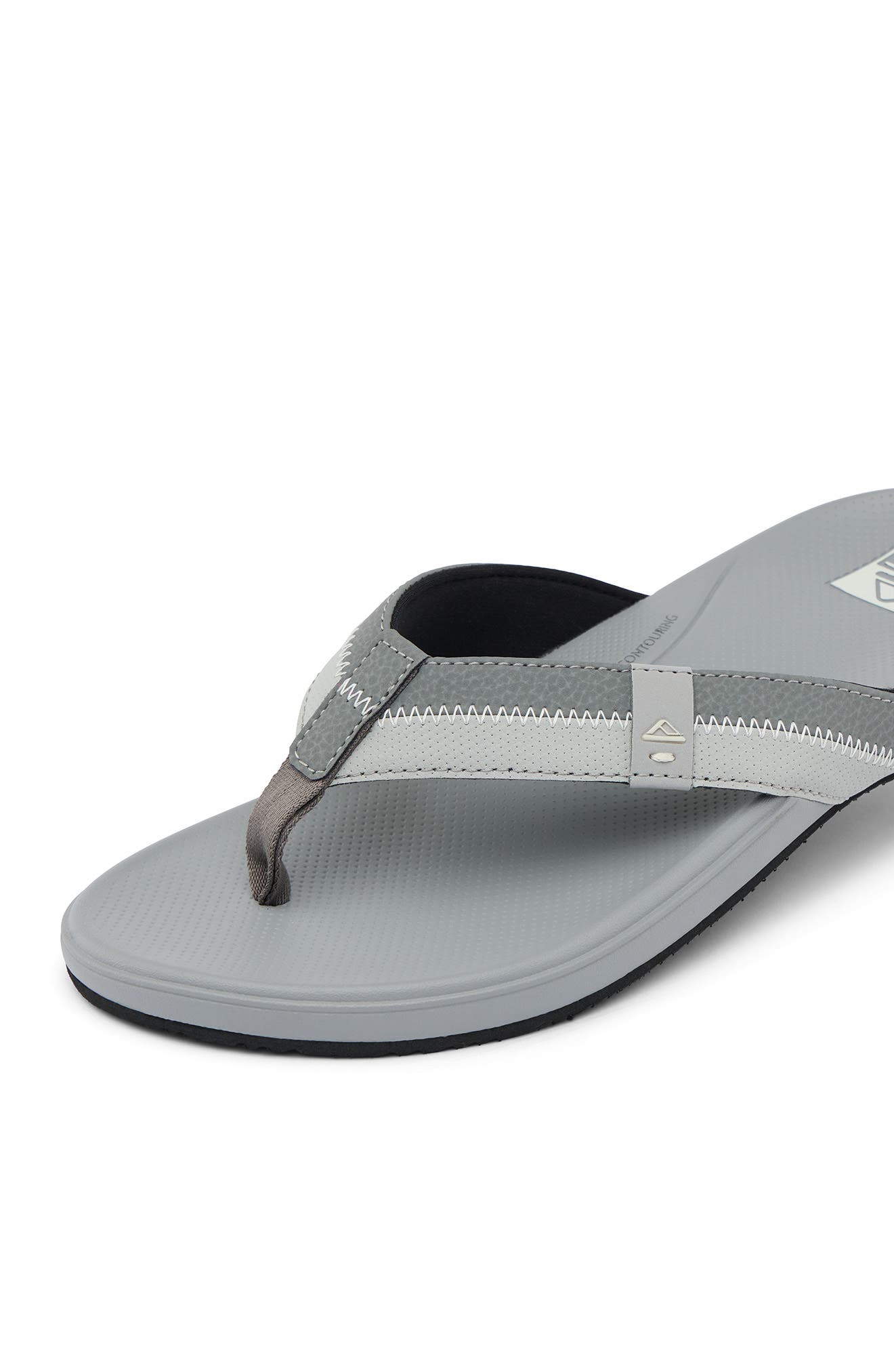 Reef Cushion Phantom 2.0 Flip Flop, Alternate, color, Grey/Grey