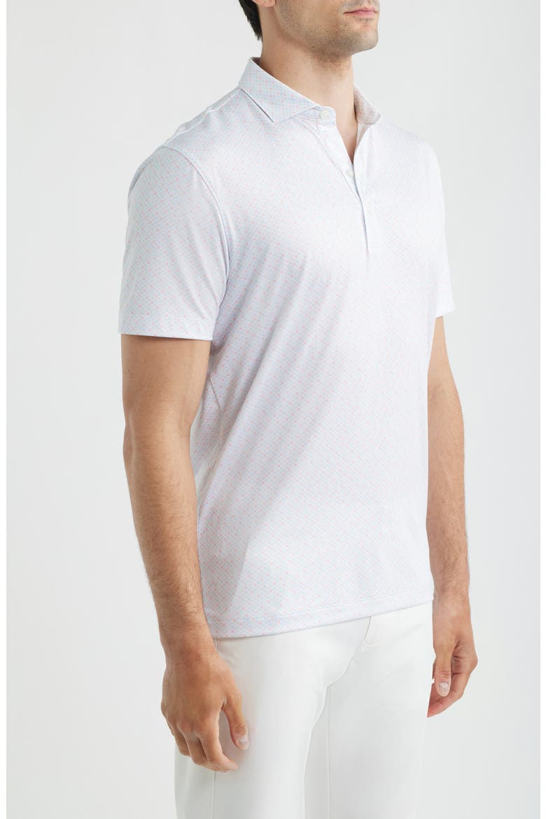 Pip Floral Performance Jersey Polo, Alternate, color, KONA