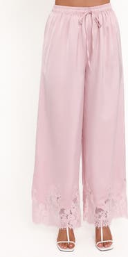 Petal & Pup Viola Drawstring Waist Wide Leg Pants