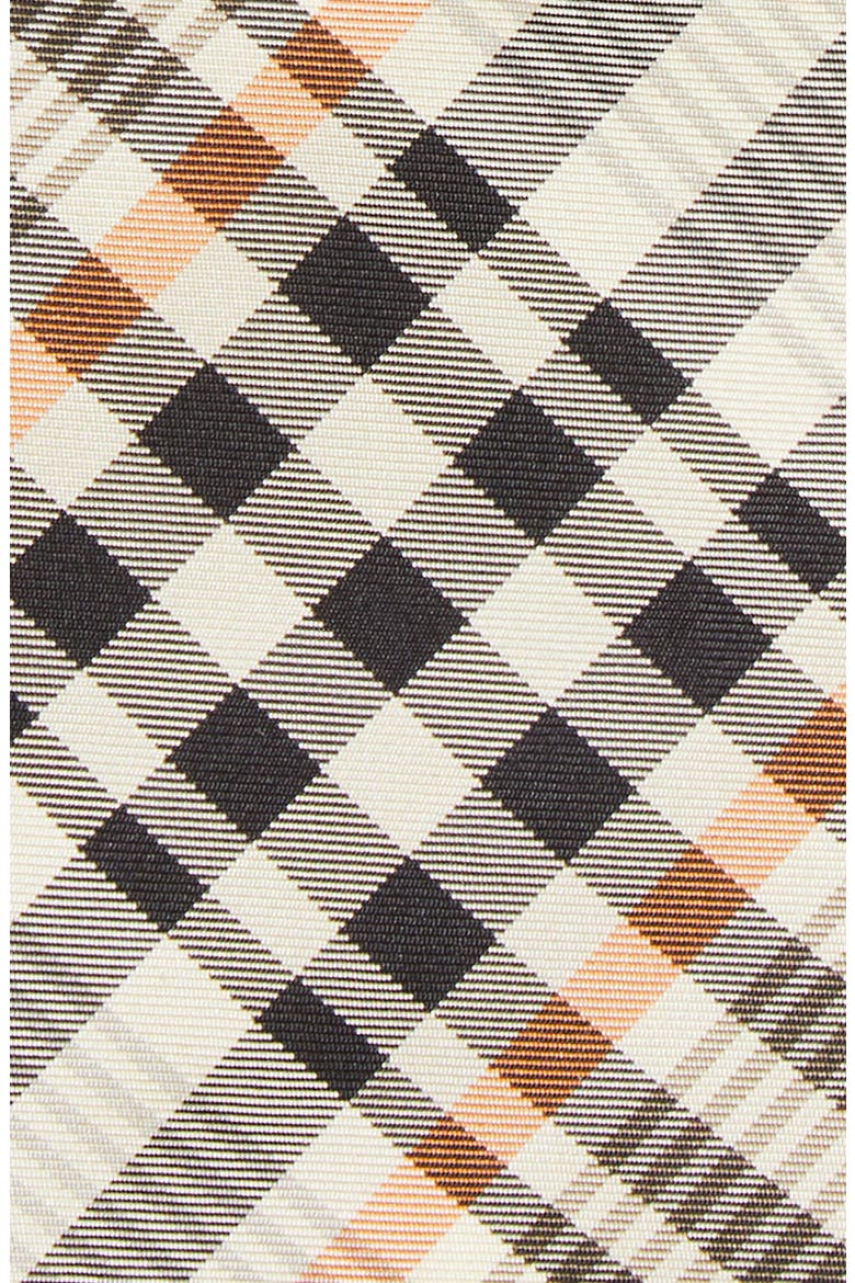 Manston Check Silk Tie, Alternate, color, FINCH BROWN CHECK