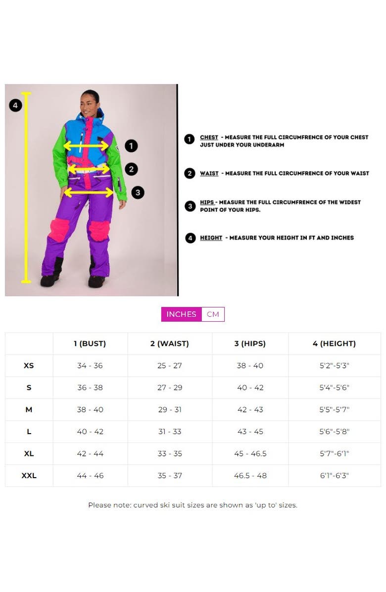 OOSC Fall Line Shaped Women's Ski Suit, Alternate, color, 