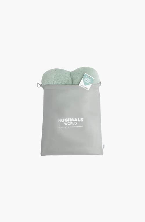 Hugimals World Heart To Hug Pillow In Green