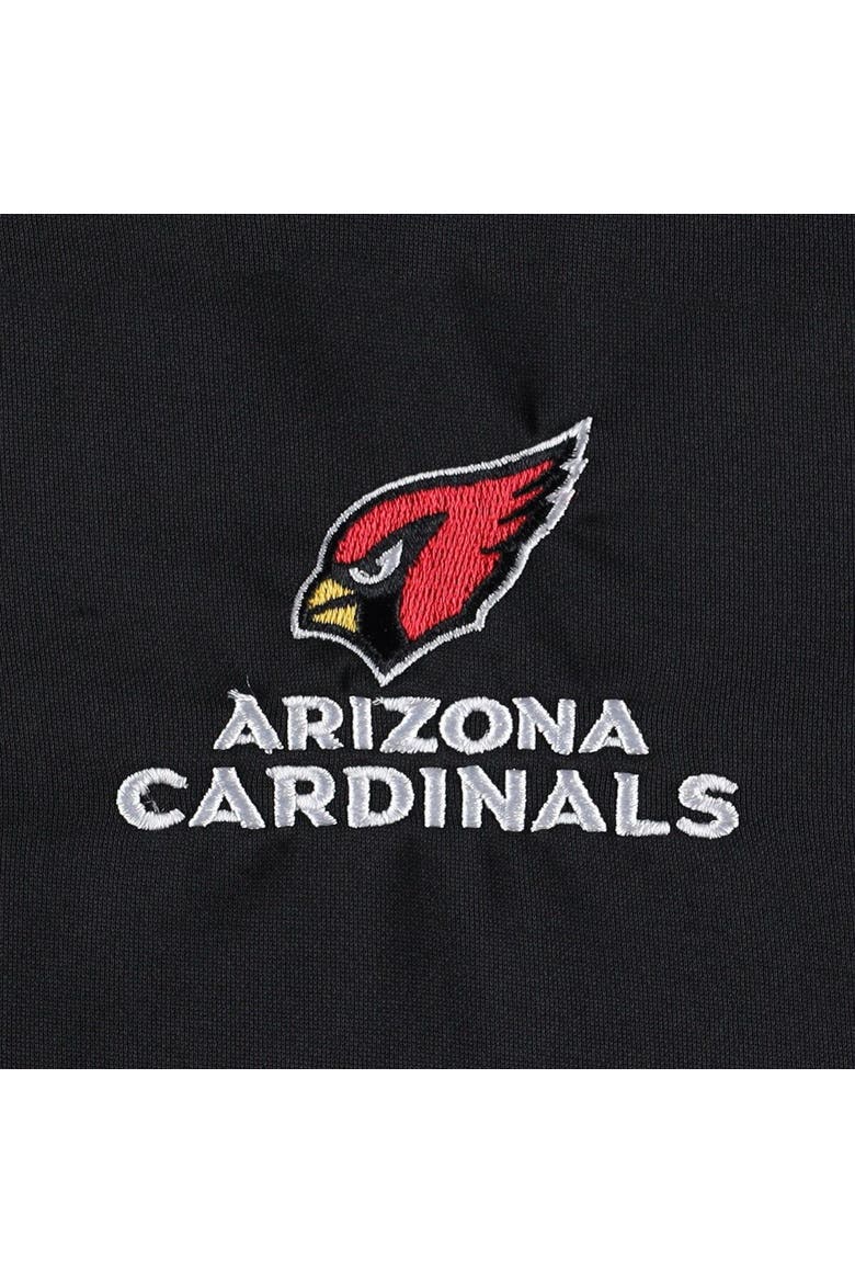 Men's Dunbrooke Black Arizona Cardinals All-Star Tech Quarter-Zip Top, Alternate, color, Black