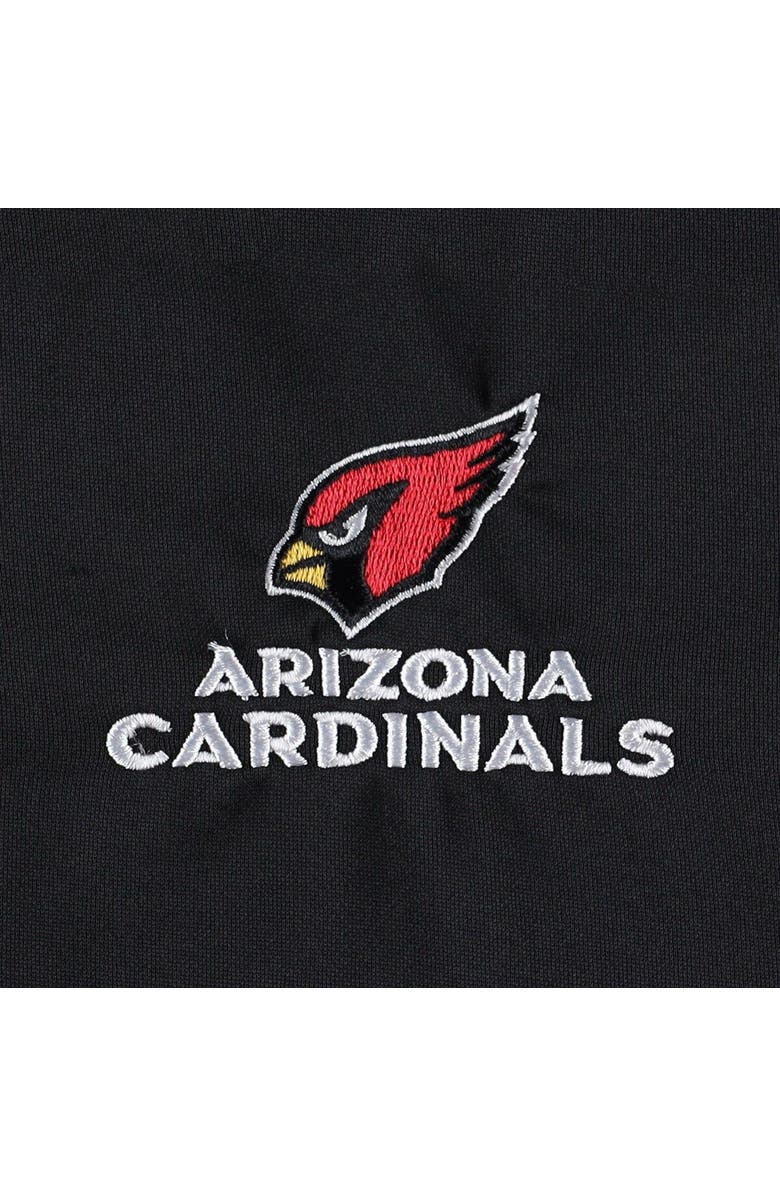 DUNBROOKE Men's Dunbrooke Black Arizona Cardinals All-Star Tech Quarter-Zip Top, Alternate, color, Black