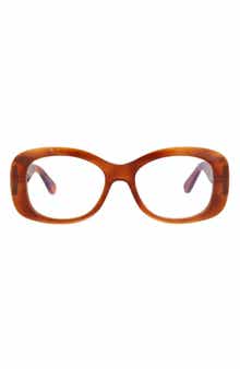 Valentino 46mm Oval Optical Glasses