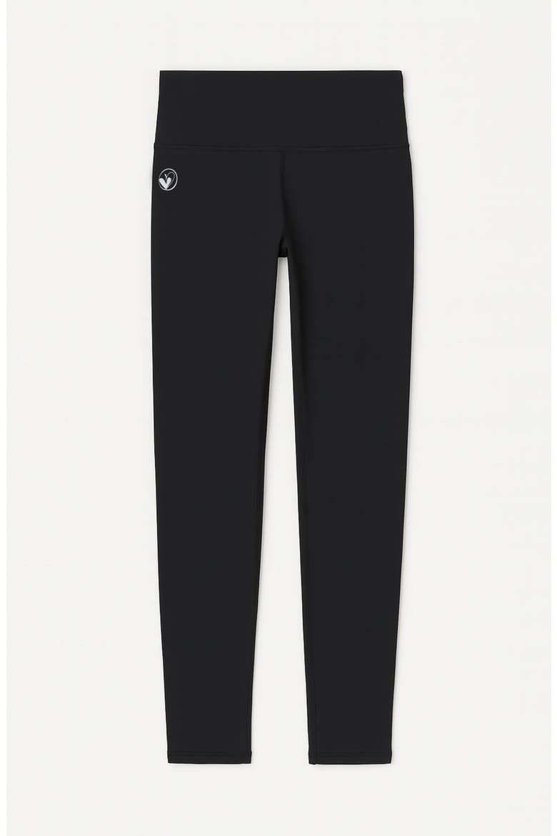 Basic Black Activewear Leggings, Main, color, Black