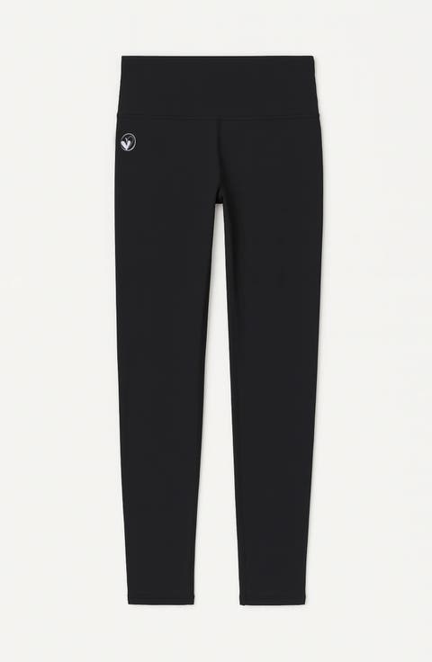 Basic Black Activewear Leggings (Little Kid & Big Kid)