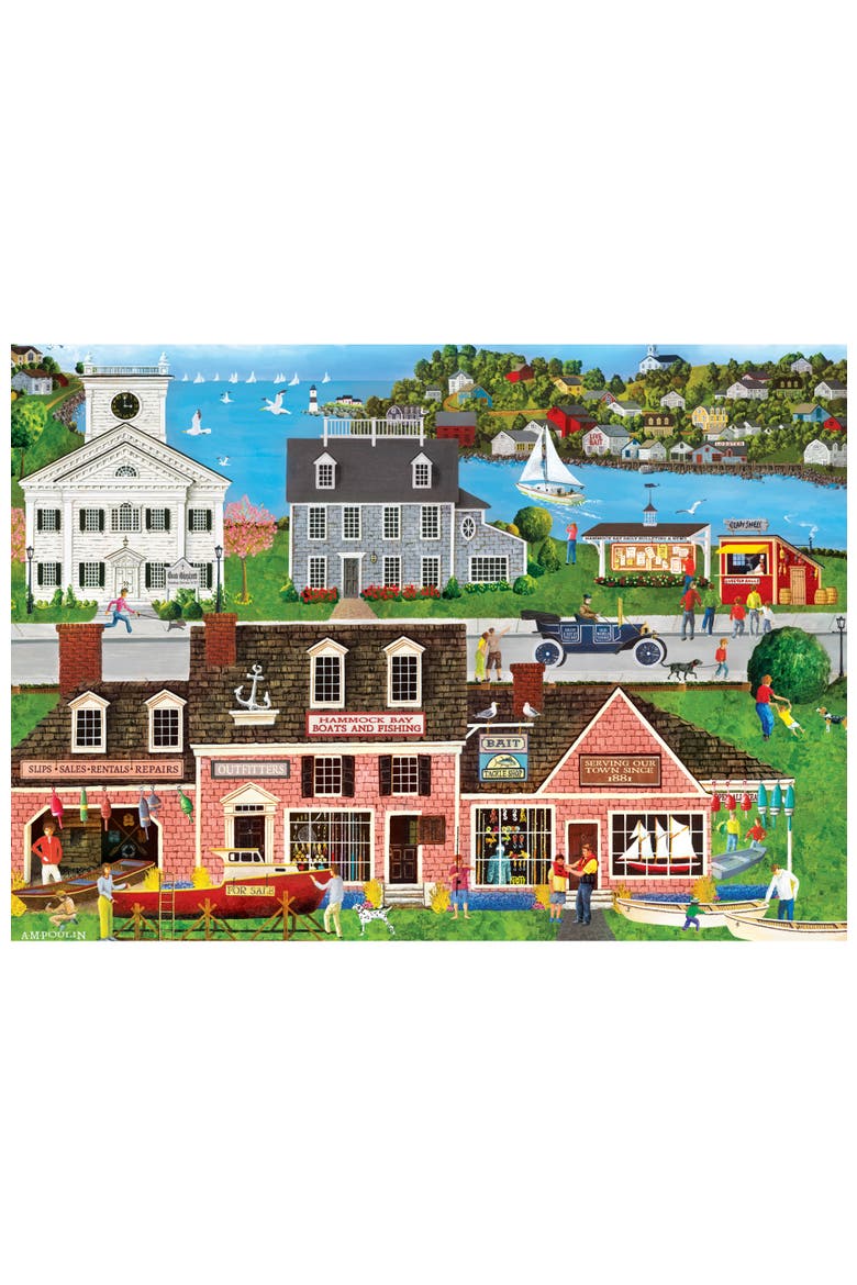 Hammock Bay 500 Piece Jigsaw Puzzle, Alternate, color, Multicolor