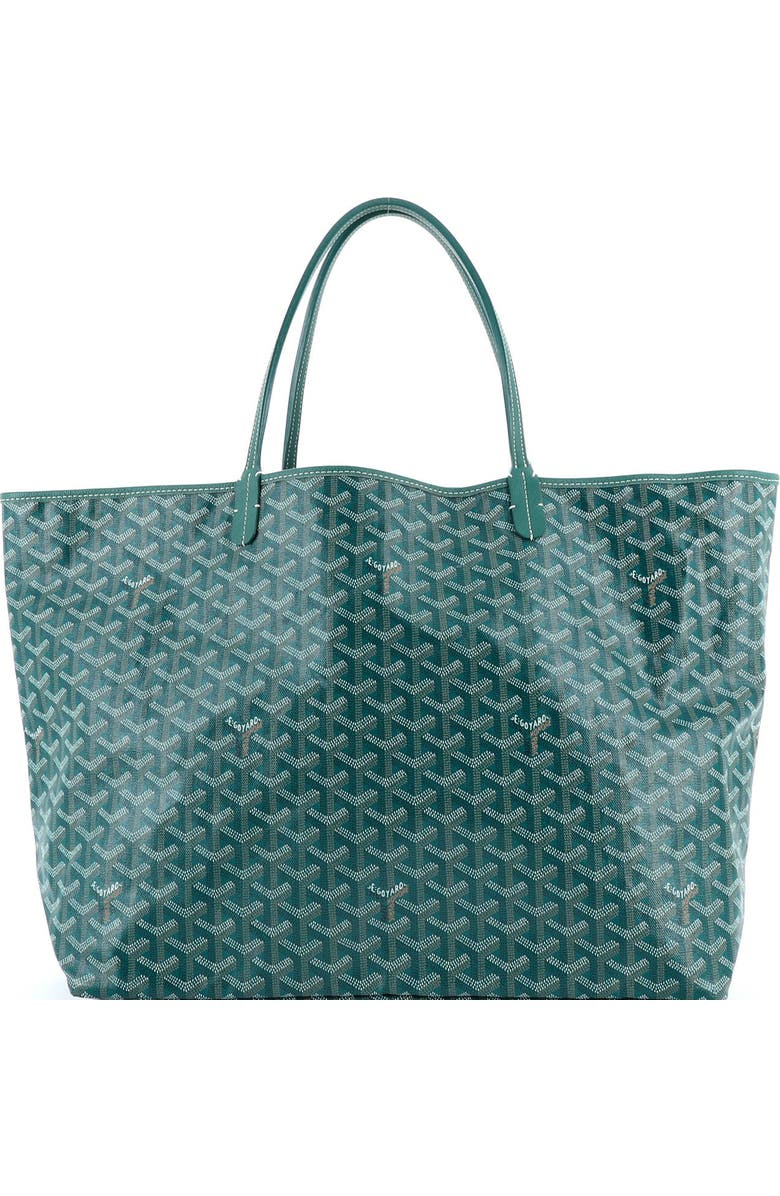 Pre-Owned Goyard Saint Louis Tote Coated Canvas GM, Alternate, color, Green