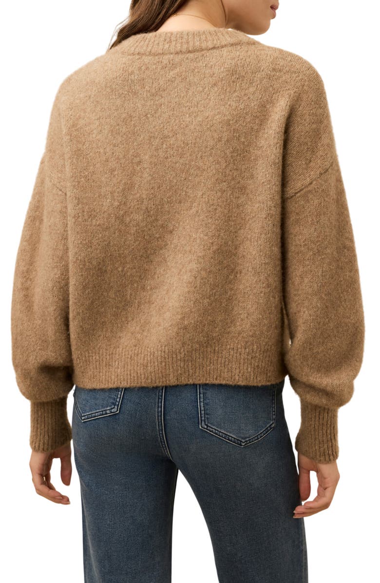 Faherty Alpine Cozy Cardigan, Alternate, color, Toffee