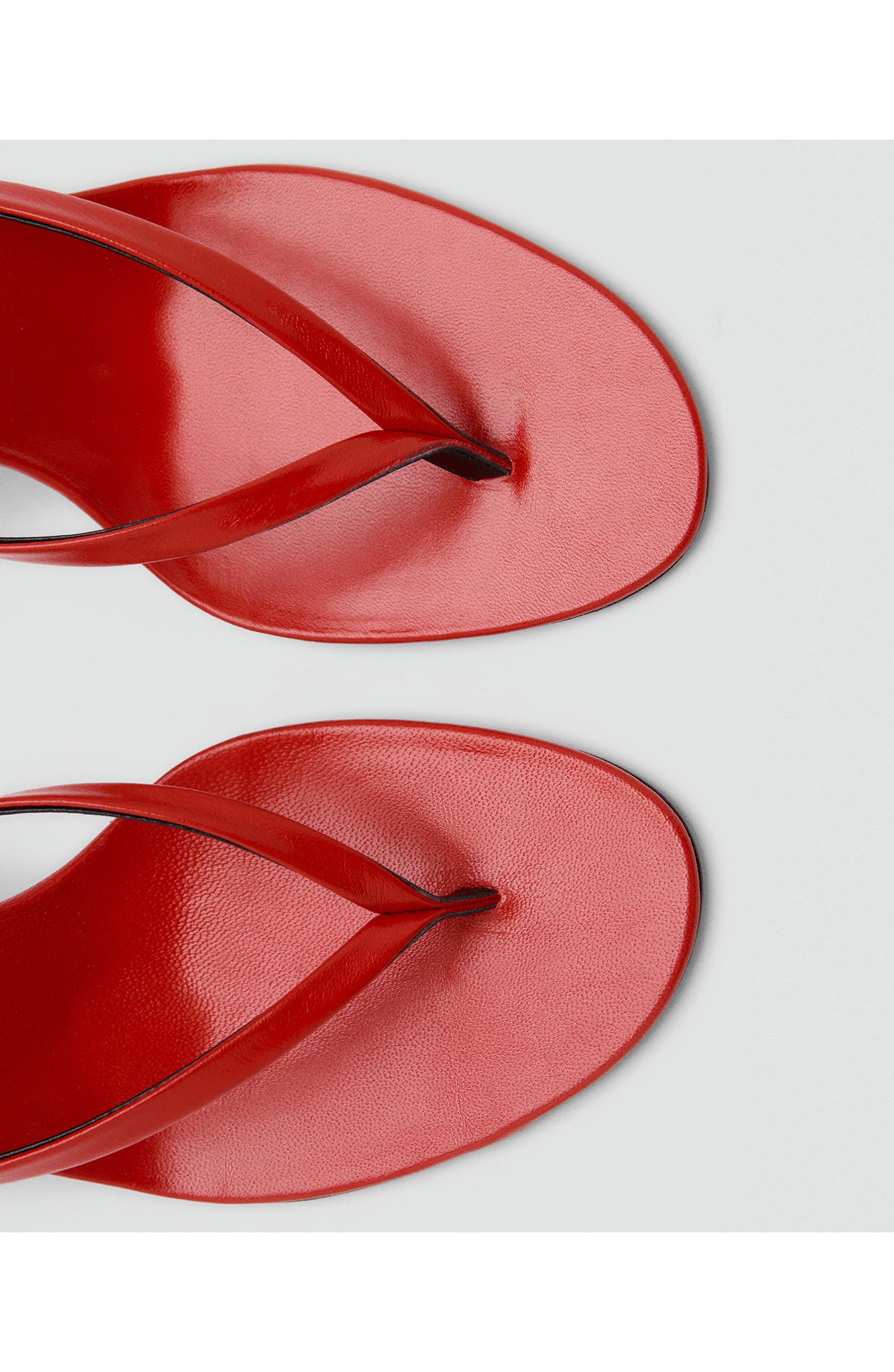 MANGO Funnel Heel Flip Flop, Alternate, color, Red