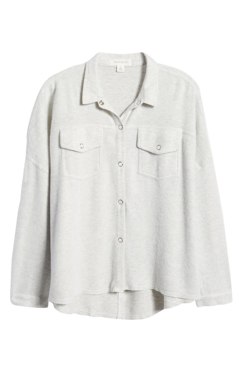 Treasure & Bond Fleece Shirt Jacket, Alternate, color,