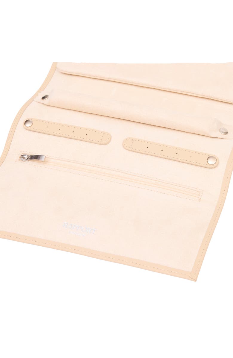 Rapport London Victoria Jewelry Roll, Alternate, color, Lamb