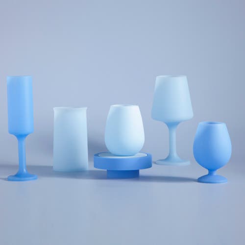Porter Green Seff | Unbreakable Champagne Flutes In Gray